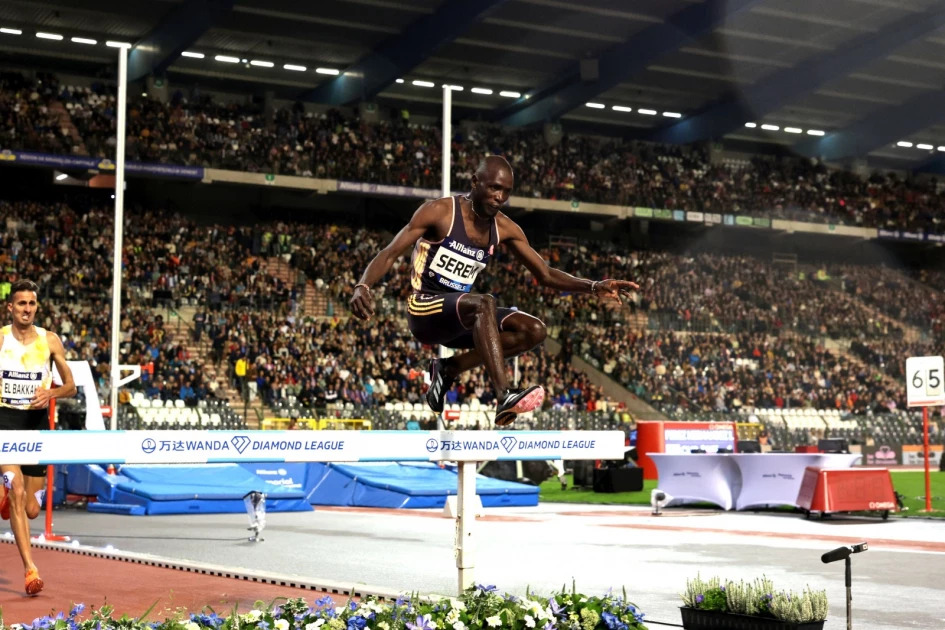 Kenya's Amos Serem Stuns Olympic Champion El Bakkali to Claim Diamond League 3000m Steeplechase Title