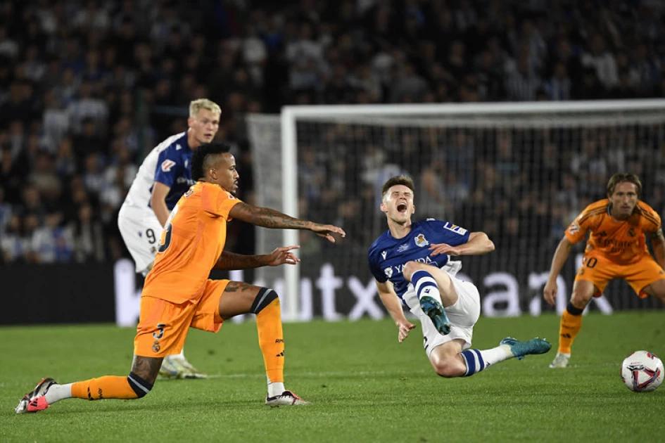 Real Madrid Secures 2-0 Victory Over Real Sociedad Thanks to Penalty Goals from Vinicius Junior and Mbappe