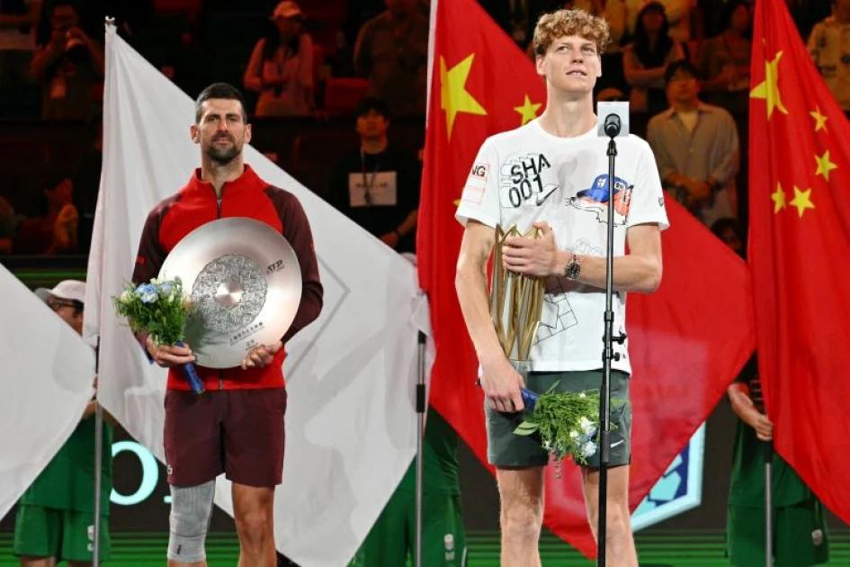 Sinner Defeats Djokovic at Shanghai Masters, Prevents 100th Career Title