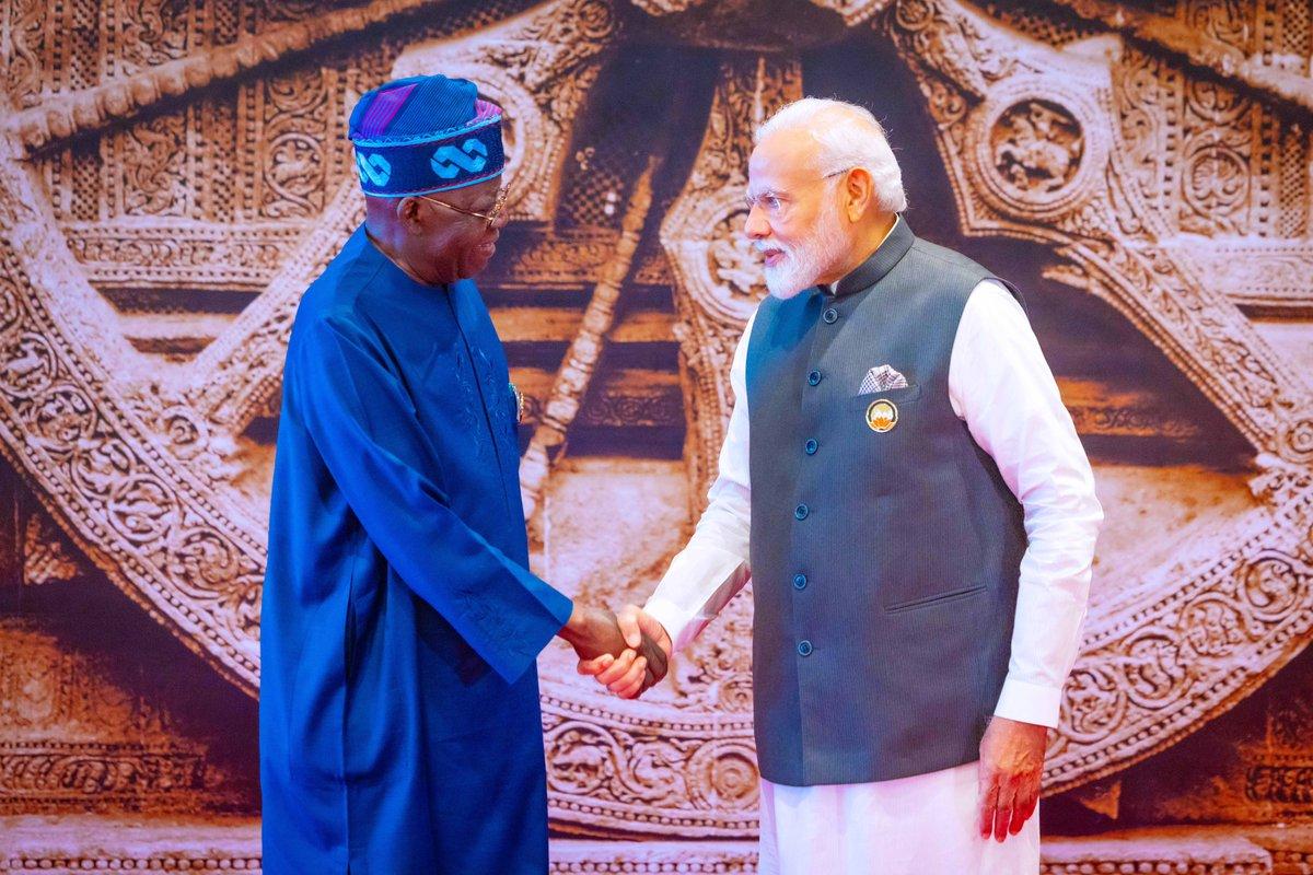 Indian PM Modi Meets Tinubu in Abuja for Bilateral Talks