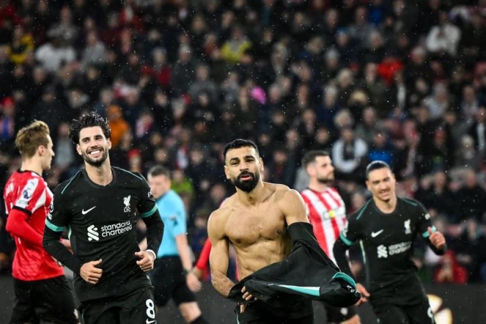 Salah’s Late Penalty Secures Win as Liverpool Go Eight Points Clear