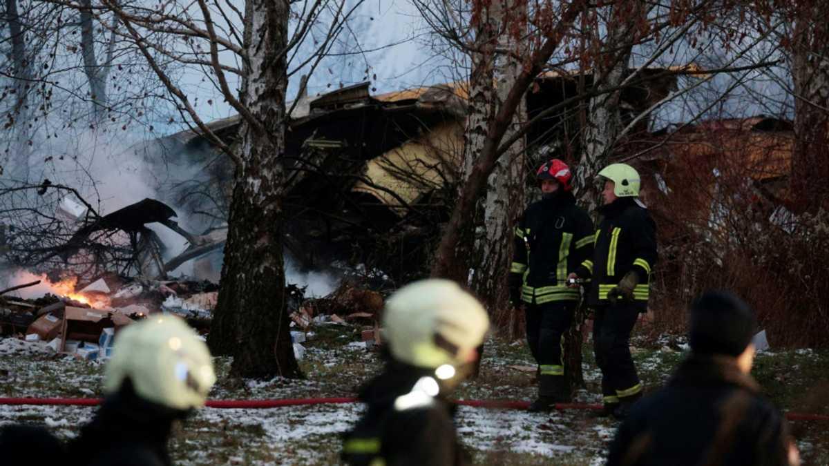 DHL Cargo Plane Crashes in Lithuania, Killing One Crew Member