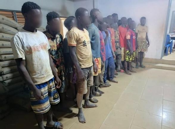22 Arrested in Western Ghana for Illegal Mining Activities