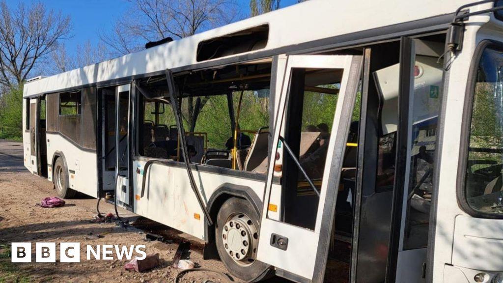 Russian Drone Strike on Bus Kills Nine, Injures Dozens in Ukraine