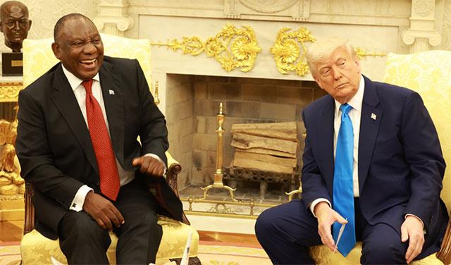 Ramaphosa Stays Calm as Trump Confronts Him Over Farmer Claims