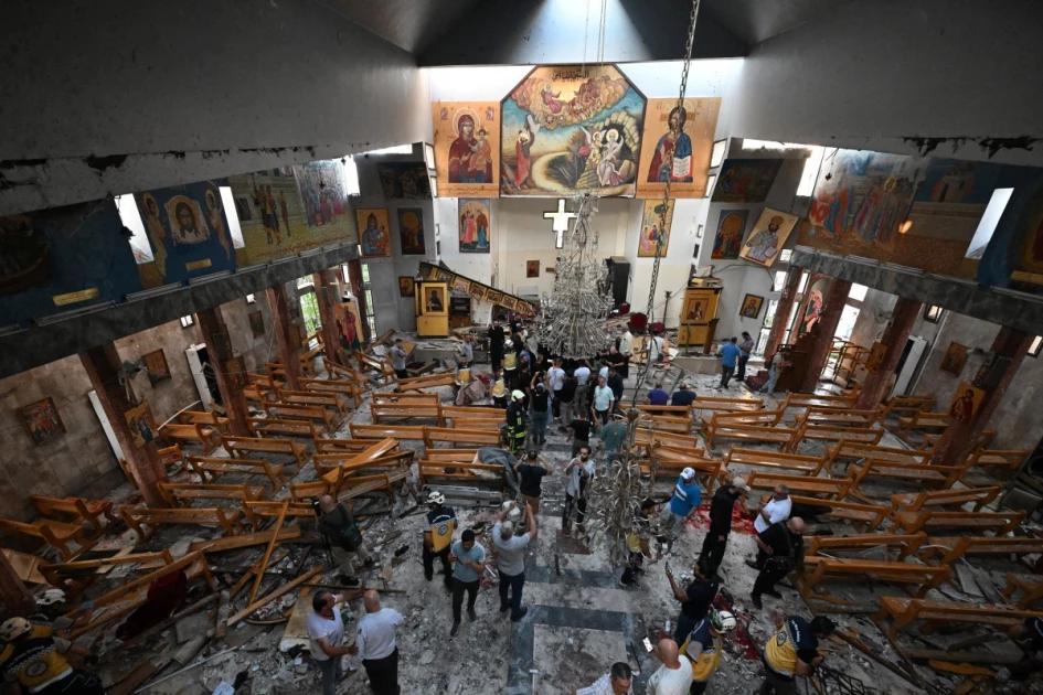 At Least 22 Killed in Syria’s First Suicide Attack on Church