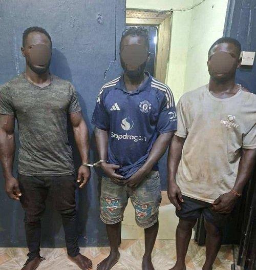 Three Arrested After Gold Robbery Near Jukwa Mining Route