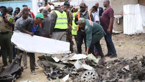Six Killed as Light Aircraft Crashes into Building Near Nairobi