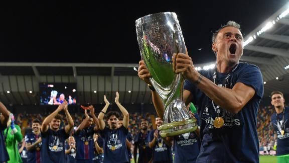 Enrique Calls PSG’s Super Cup Win Over Spurs a ‘Miracle’