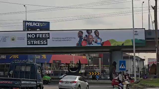 Roads Ministry Orders Removal of Illegal Billboard in Accra