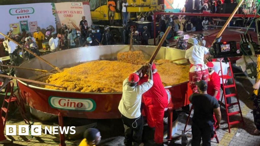Hilda Baci Sets World Record With 8,780kg Jollof Rice Dish