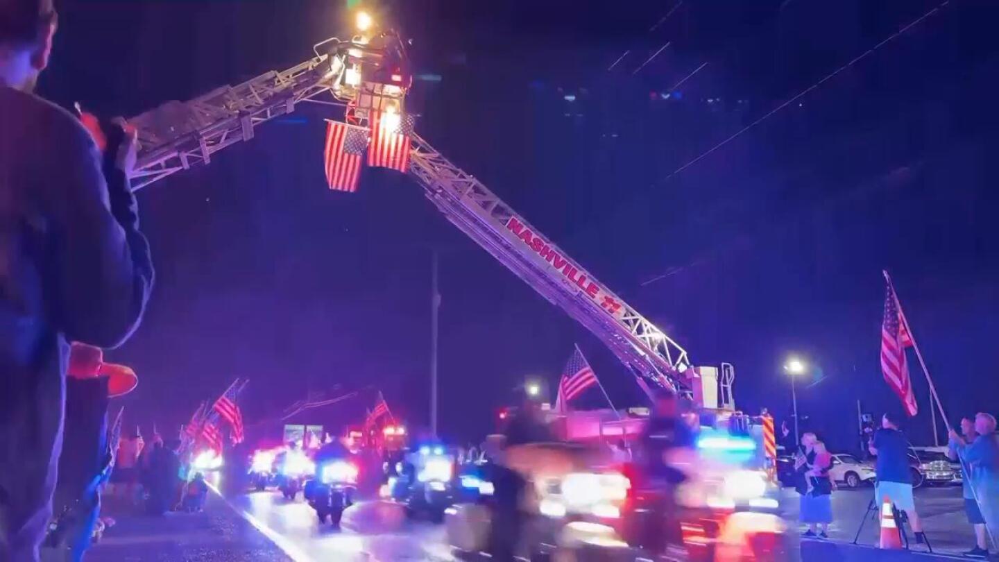 Pennsylvania Police Officers Killed in Shooting Honored by Colleagues