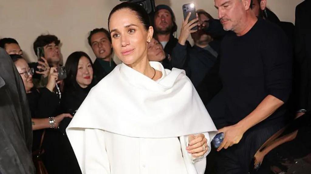 Meghan Markle Attends Paris Fashion Week to Support Friend